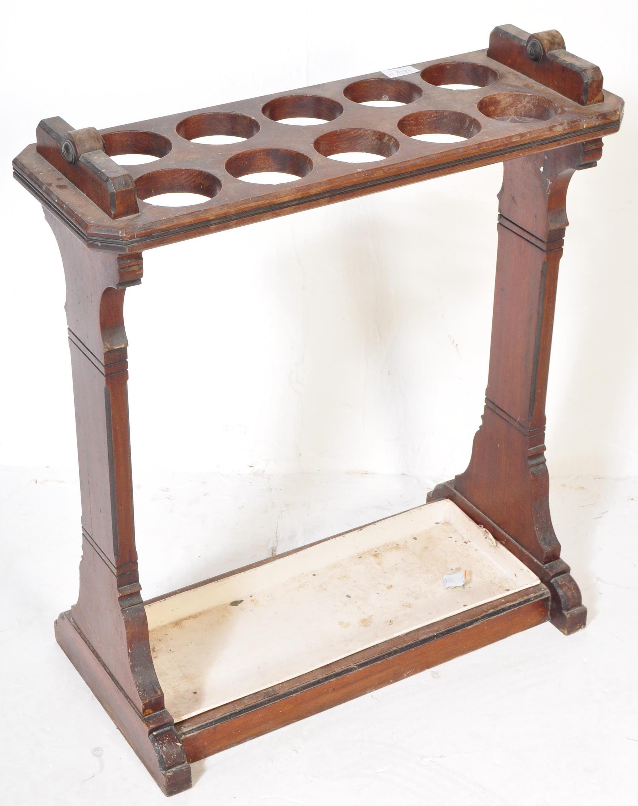 VICTORIAN 19TH CENTURY MAHOGANY AESTHETIC MOVEMENT STAND - Image 6 of 6