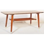 MID CENTURY 1960S TEAK COFFEE TABLE