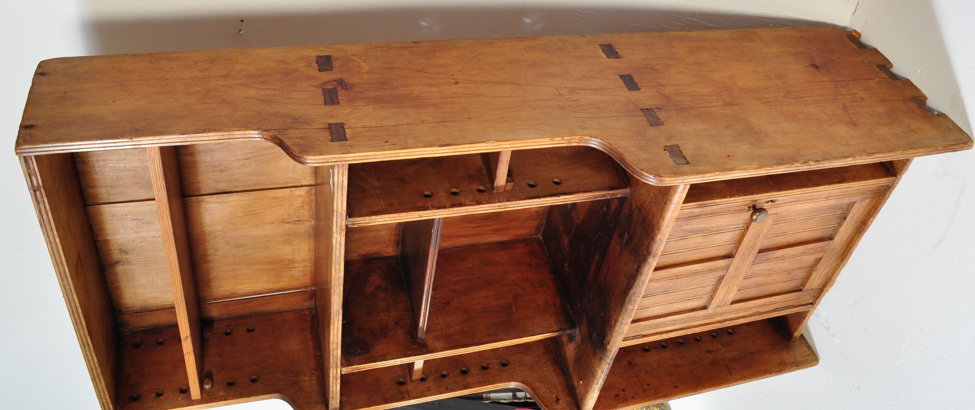 VINTAGE 20TH CENTURY OAK RECEPTION CABINET - Image 3 of 5