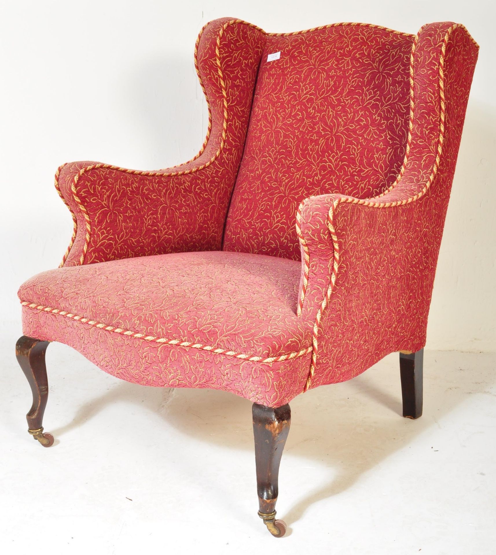 19TH CENTURY VICTORIAN WINGBACK ARMCHAIR