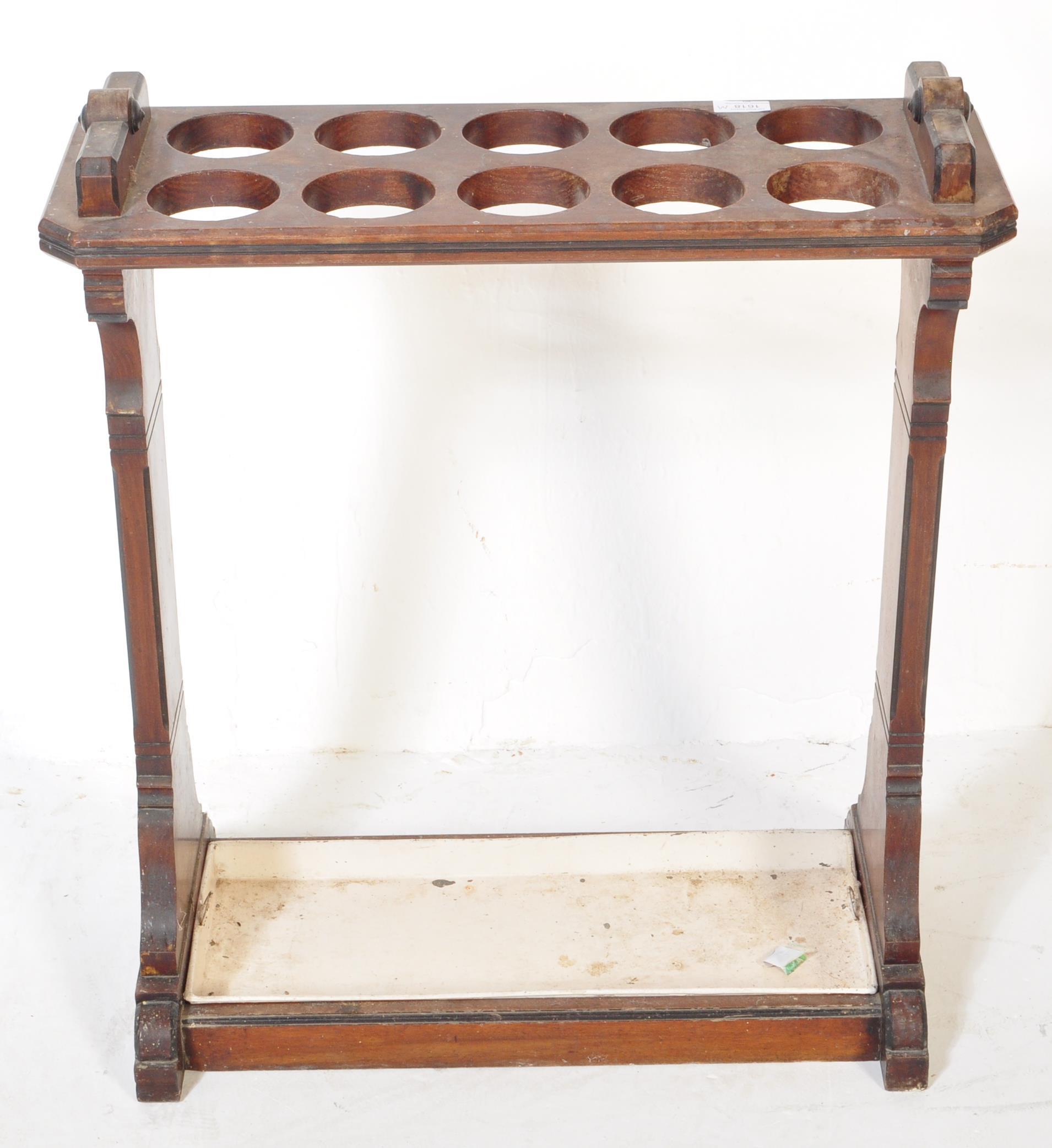 VICTORIAN 19TH CENTURY MAHOGANY AESTHETIC MOVEMENT STAND - Image 2 of 6