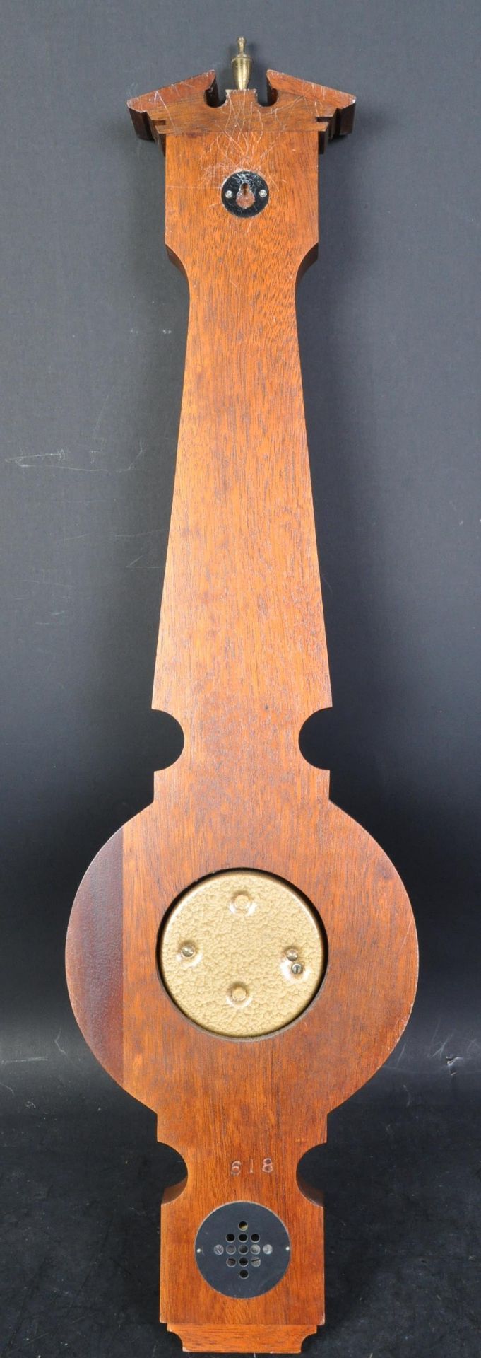 20TH CENTURY COMITTI OF LONDON ANEROID BAROMETER - Bild 6 aus 6