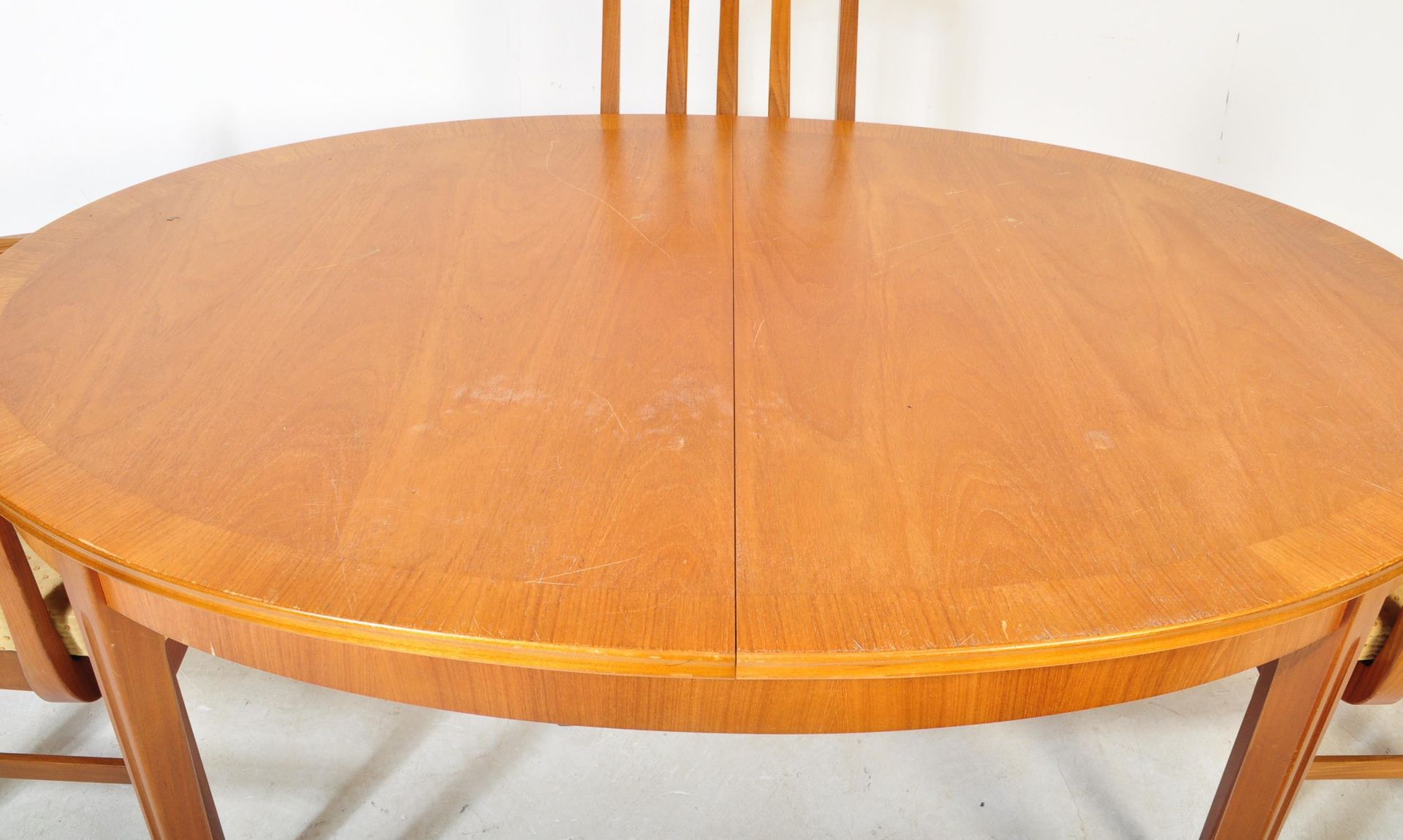 WILLIAM LAWRENCE - MID 20TH C TEAK DINING TABLE & CHAIRS - Image 2 of 6