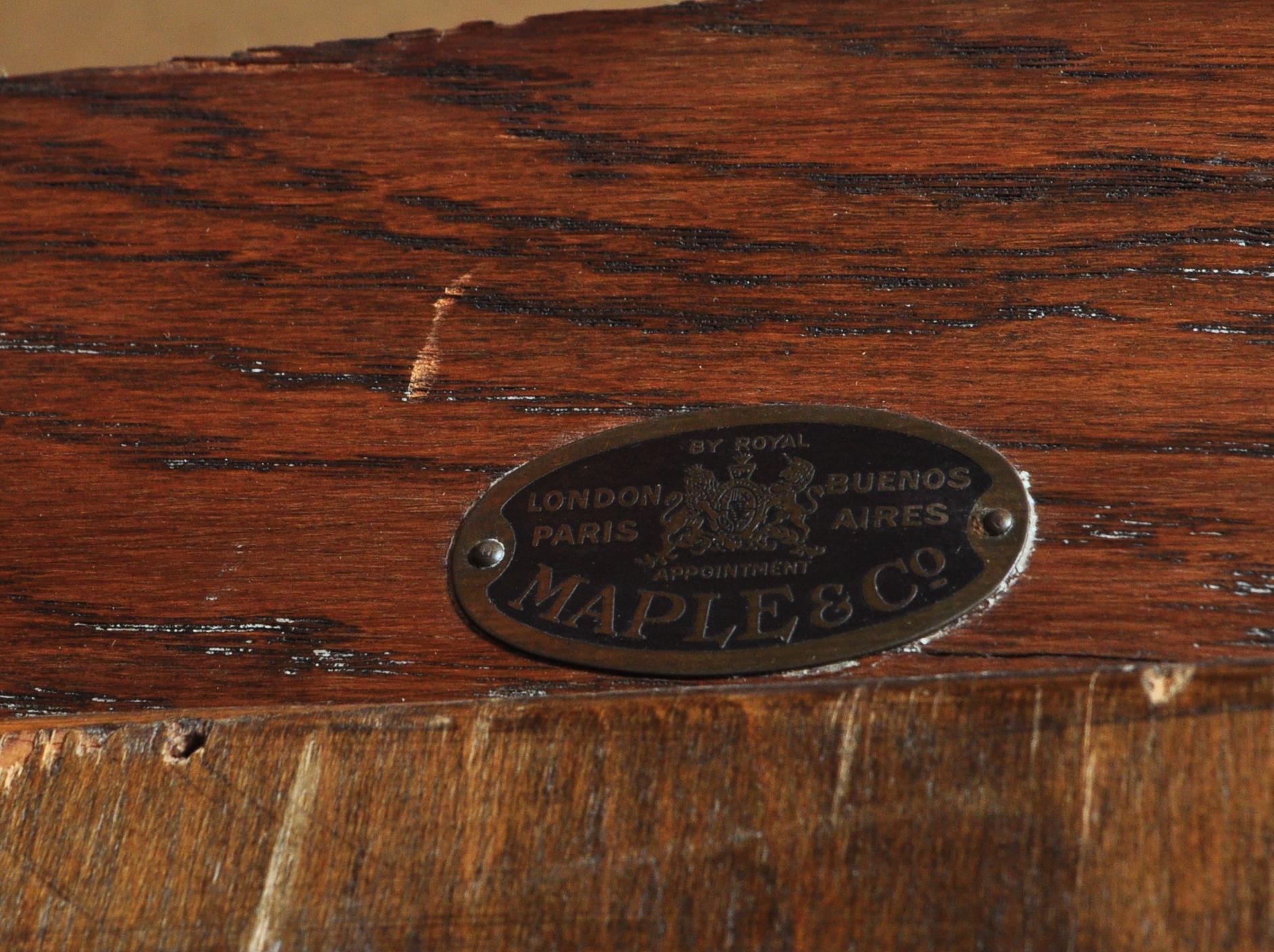 VICTORIAN 19TH CENTURY OAK WARDROBE - Image 3 of 5