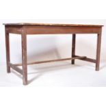 VICTORIAN 19TH CENTURY COUNTRY PINE SCULLERY REFECTORY TABLE