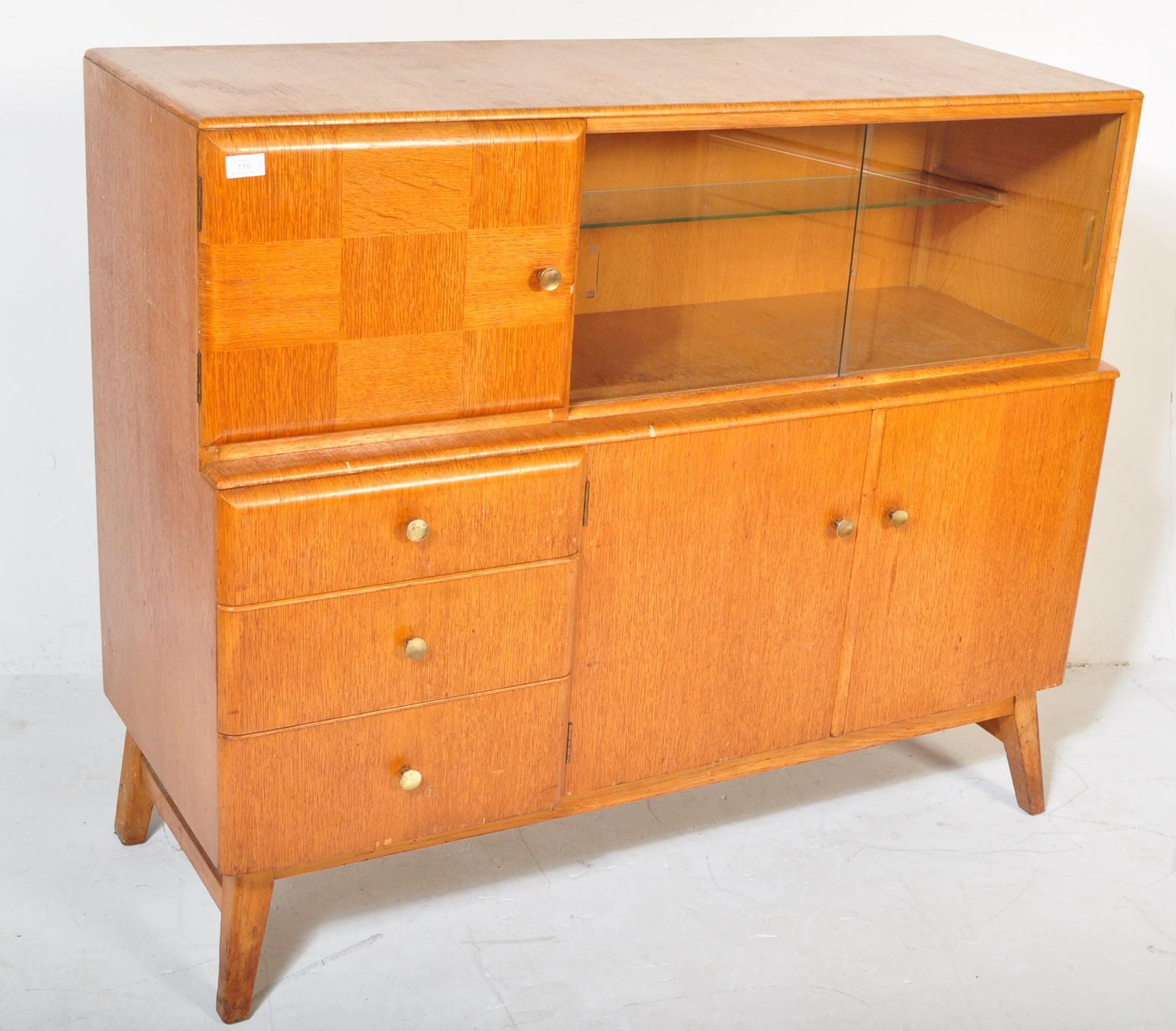 BEAUTILITY FURNITURE RETRO MID CENTURY TEAK SIDEBOARD - Image 2 of 6