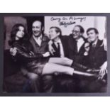 VALERIE LEON COLLECTION - CARRY ON FILMS - LARGE AUTOGRAPHED PHOTO
