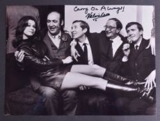 VALERIE LEON COLLECTION - CARRY ON FILMS - LARGE AUTOGRAPHED PHOTO