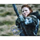 ROSE LESLIE - GAME OF THRONES - AUTOGRAPHED 8X10" PHOTOGRAPH