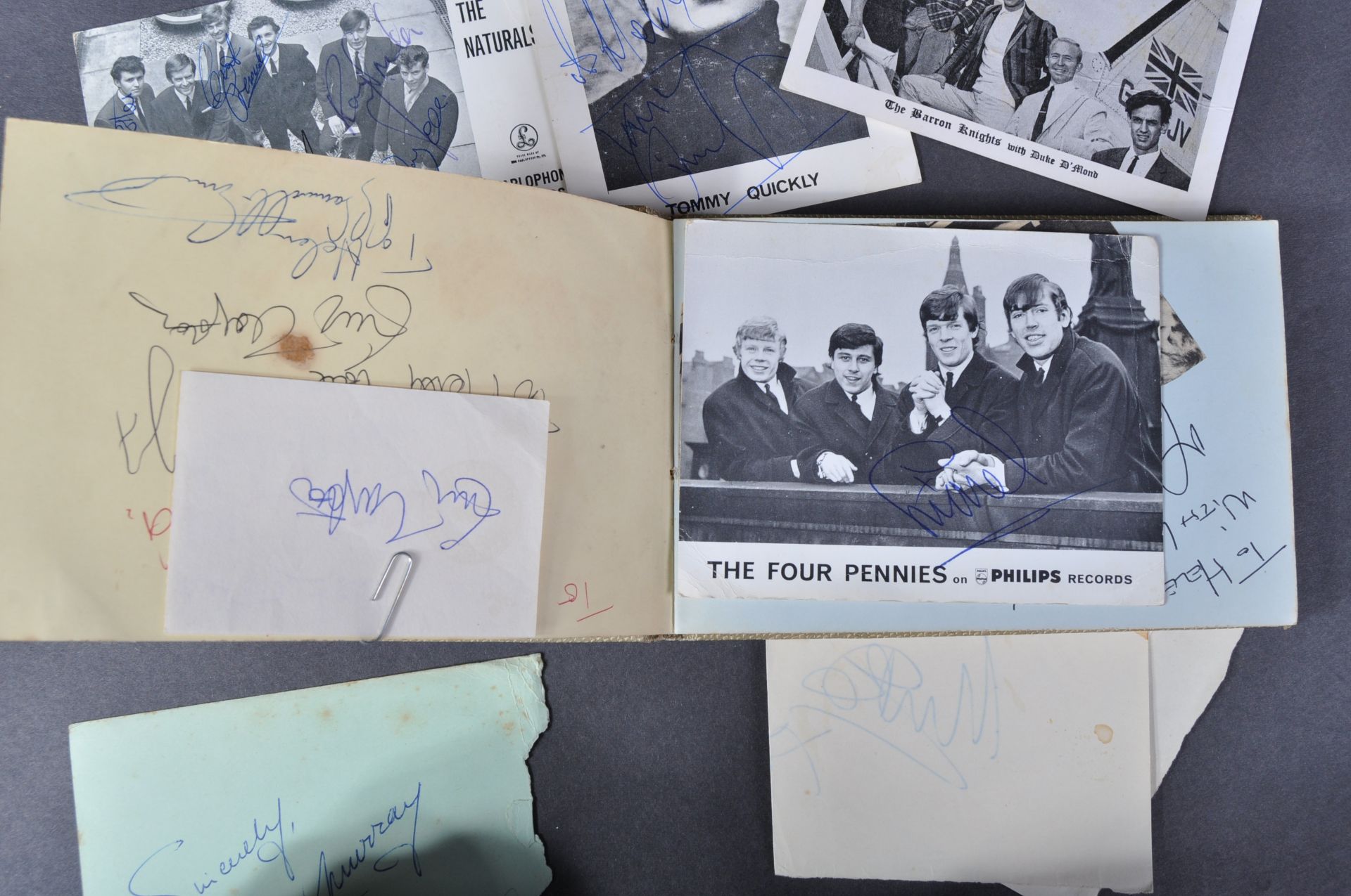 1960S MUSIC AUTOGRAPH ALBUMS - OBTAINED FROM DISCS-A-GOGO - Image 26 of 31