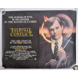 THE OMEN - THE FINAL CONFLICT - ORIGINAL BRITISH QUAD POSTER