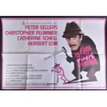 THE RETURN OF THE PINK PANTHER (1975) - BRITISH QUAD POSTER