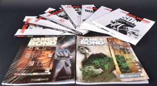 COLLECTION OF VINTAGE JAMES BOND COMIC BOOK BY TITAN BOOKS