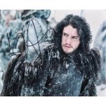 KIT HARINGTON - GAME OF THRONES - SIGNED 8X10" PHOTO