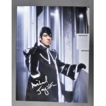 MICHAEL JAYSTON COLLECTION – DOCTOR WHO AUTOGRAPHED 8X10"