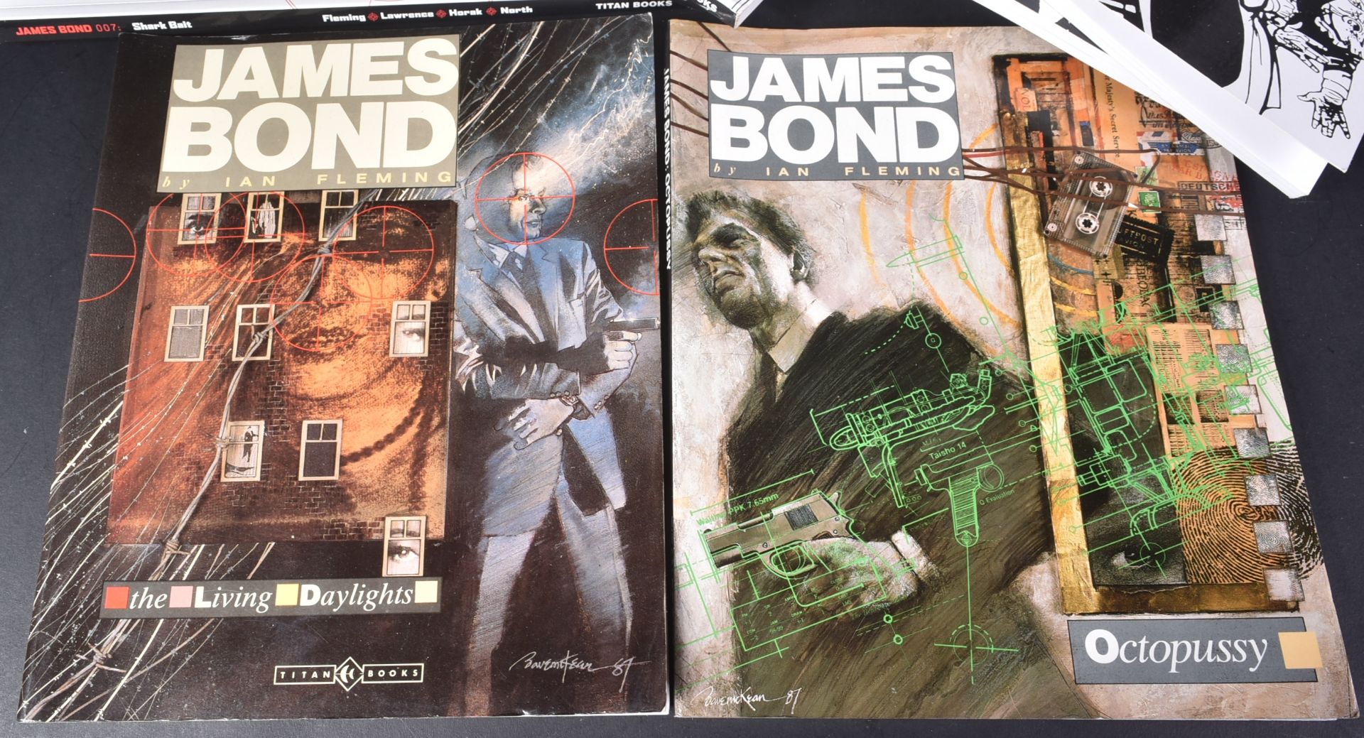 COLLECTION OF VINTAGE JAMES BOND COMIC BOOK BY TITAN BOOKS - Image 3 of 5