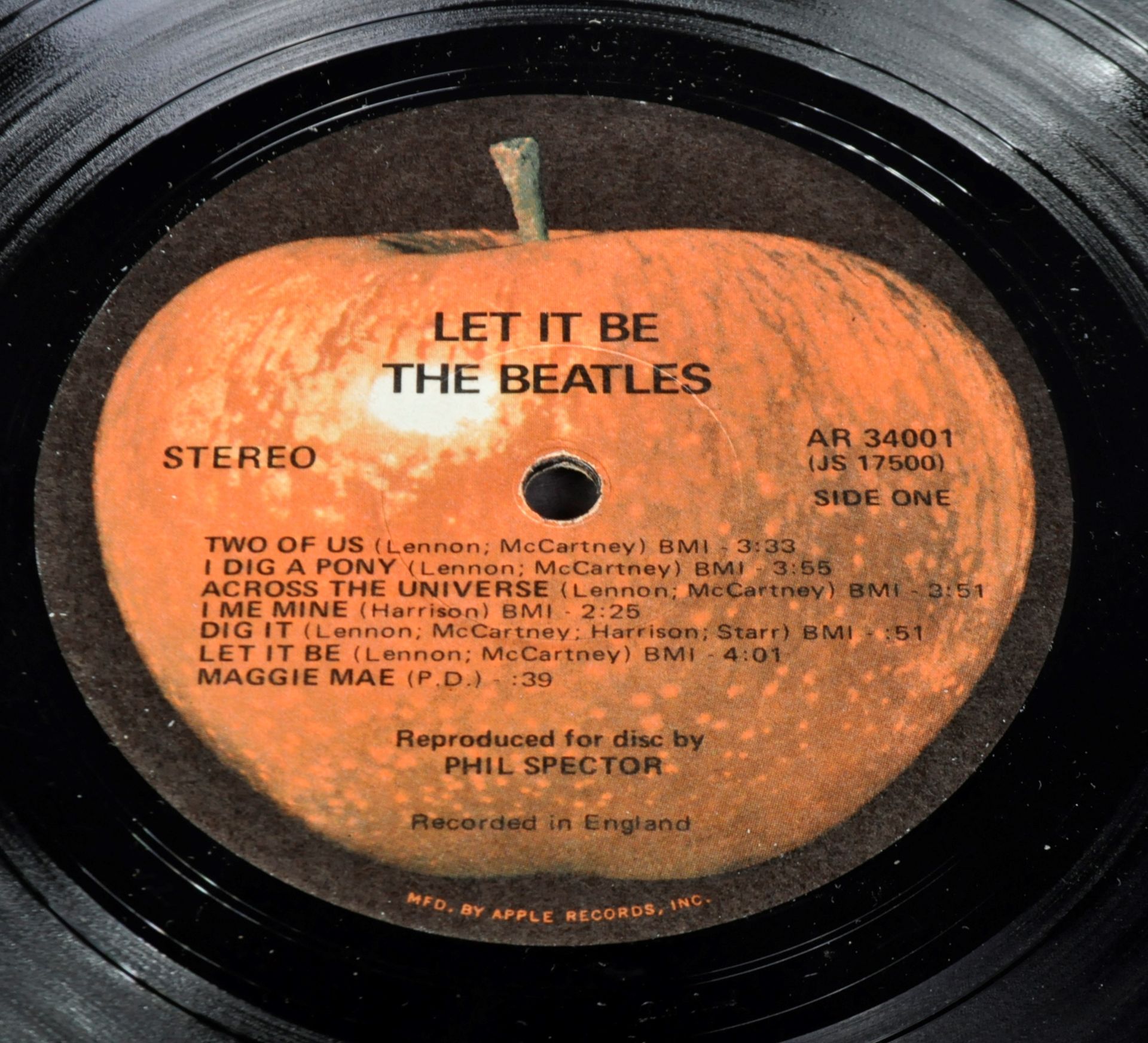 MICHAEL JAYSTON COLLECTION - BEATLES 'LET IT BE' - AMERICAN 1ST PRESS LP - Image 2 of 5
