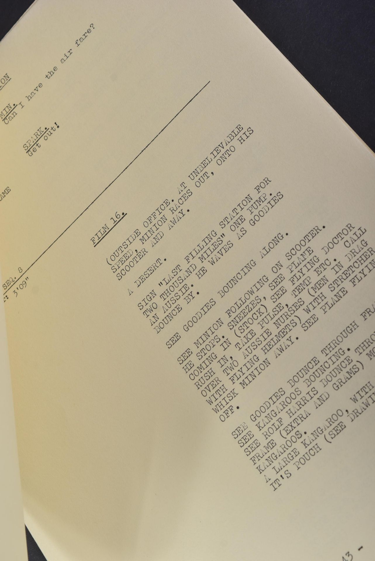 THE GOODIES (BBC 1970-1982) – ORIGINAL CAMERA SCRIPT - Image 4 of 6