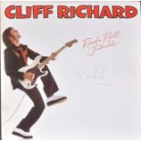 CLIFF RICHARD - ROCK 'N' ROLL JUVENILE - AUTOGRAPHED RECORD LP