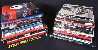 JAMES BOND - COLLECTION OF HARDBACK RELATED BOOKS