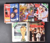 RADIO TIMES & TV TIMES - LARGE COLLECTION OF VINTAGE CHRISTMAS ISSUES