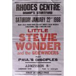 MUSIC POSTER - LITTLE STEVIE WONDER – 1966