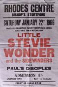 MUSIC POSTER - LITTLE STEVIE WONDER – 1966