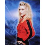 BILLIE PIPER - DOCTOR WHO - AUTOGRAPHED 8X10" PHOTOGRAPH