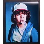 GATEN MATARAZZO - STRANGER THINGS - AUTOGRAPHED 8X10" - AFTAL