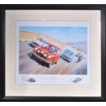 THE ITALIAN JOB - TONY SMITH - 'THE CHASE' LIMITED EDITION PRINT