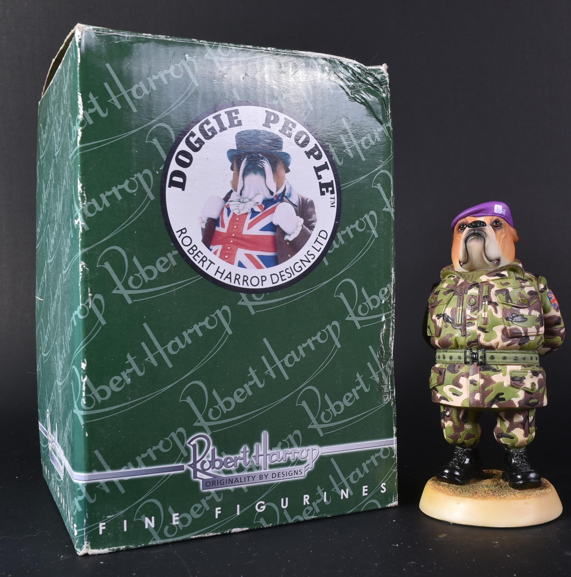 DOGGIE PEOPLE - ROBERT HARROP - BOXED LIMITED EDITION FIGURE