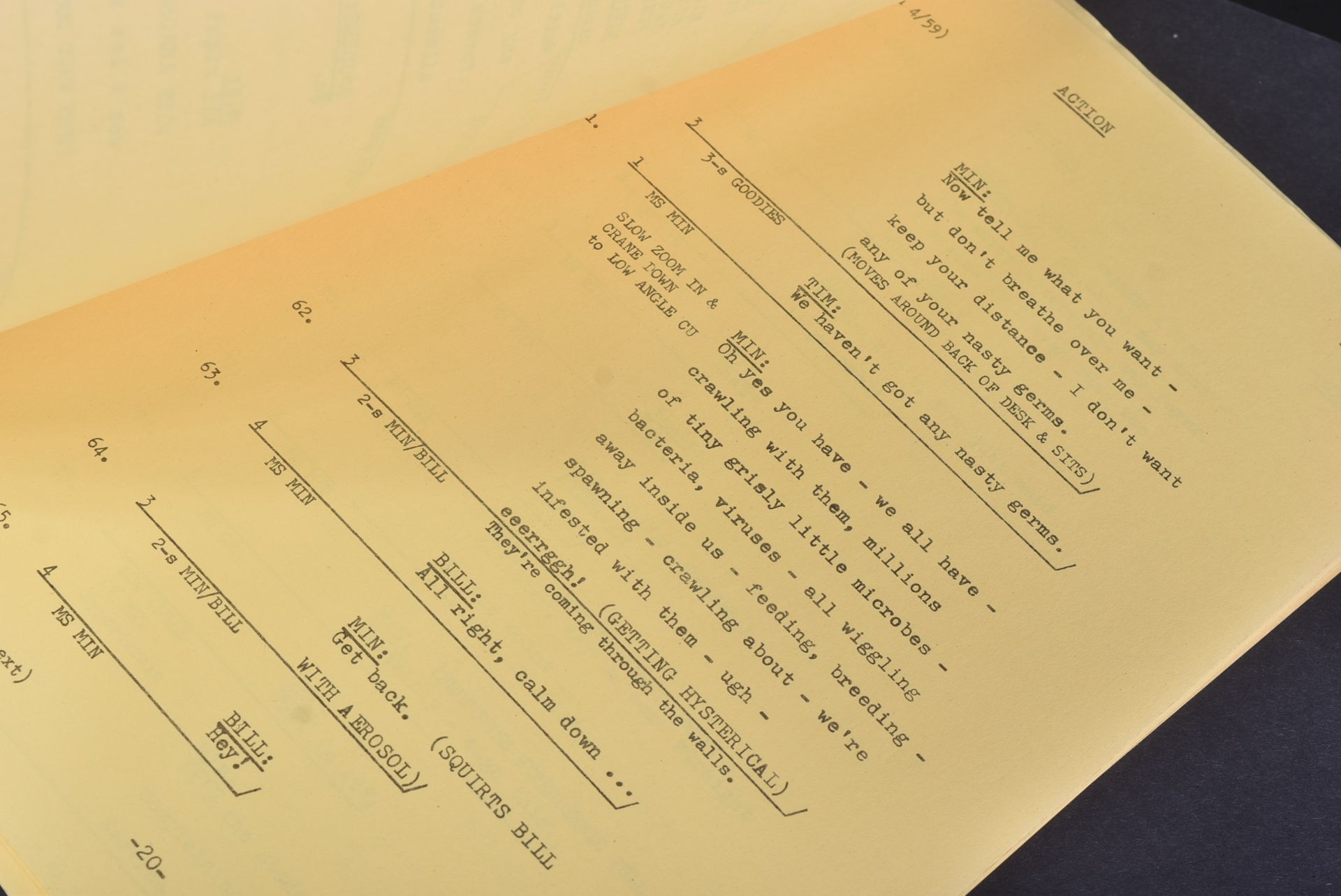 THE GOODIES (BBC 1970-1982) – ORIGINAL CAMERA SCRIPT - Image 6 of 8