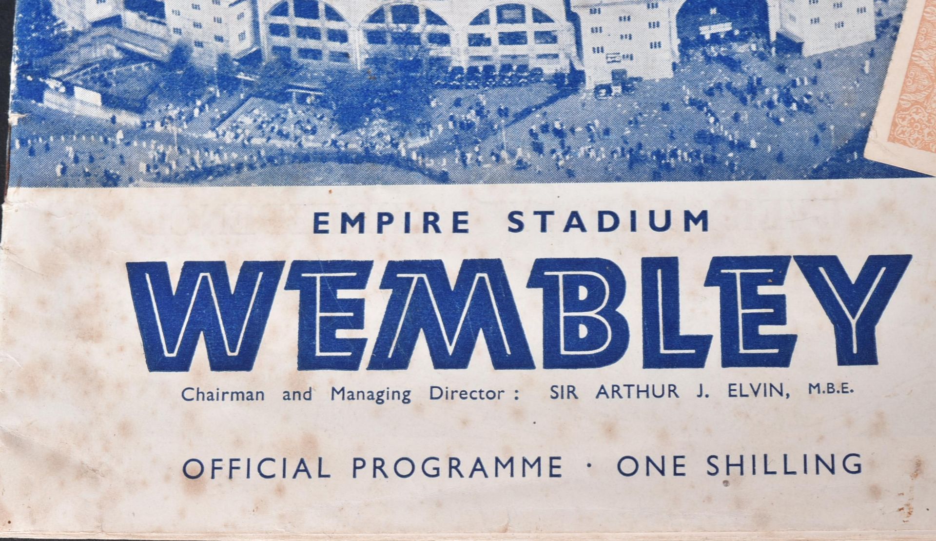 FOOTBALL PROGRAMMES - FINAL TIE MAY 2ND 1953 - Image 4 of 7