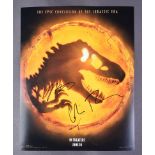 JURASSIC WORLD DOMINION (2022) - AUTOGRAPHED 11X14" POSTER PHOTOGRAPH
