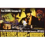 HORROR - CHRISTOPHER LEE ( HOUSE OF HORROS ) - SIGNED POSTCARD