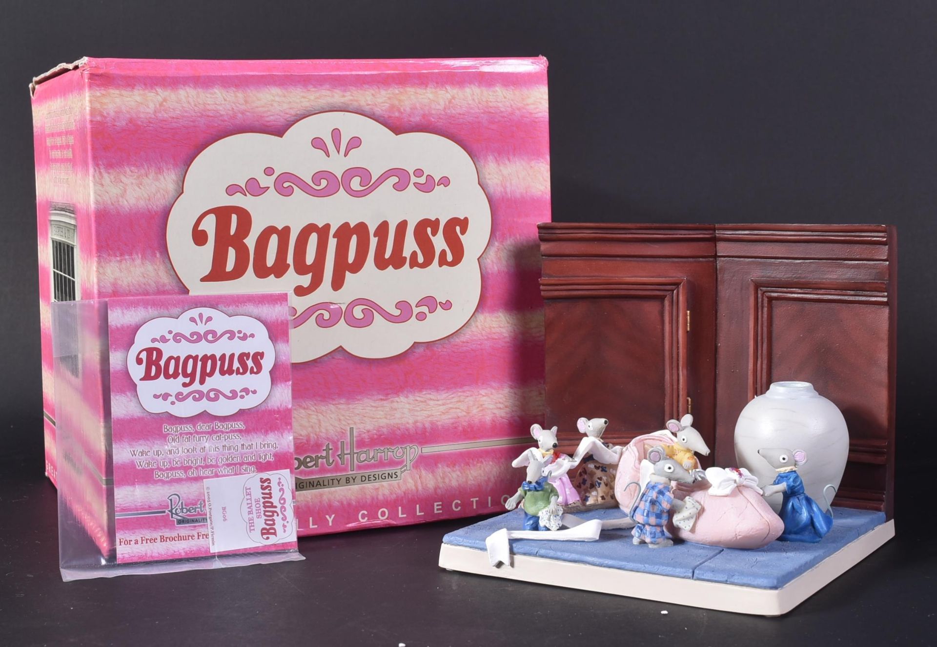 BAGPUSS – ROBERT HARROP – BOXED RESIN STATUE / FIGURINE