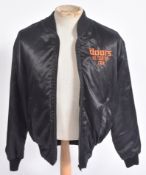 THE DOORS - 1991 UK TOUR BLACK SATIN JACKET