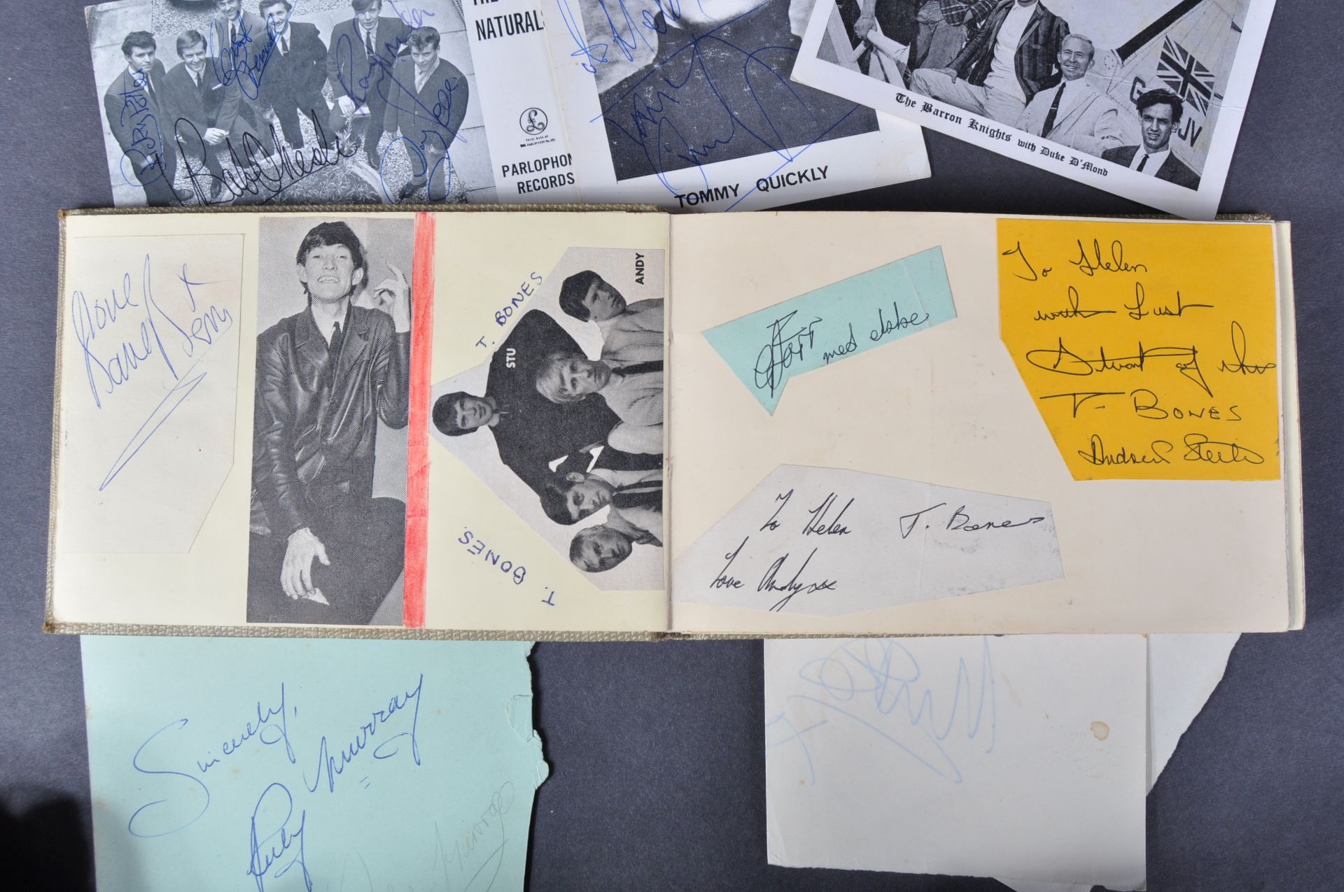 1960S MUSIC AUTOGRAPH ALBUMS - OBTAINED FROM DISCS-A-GOGO - Image 24 of 31