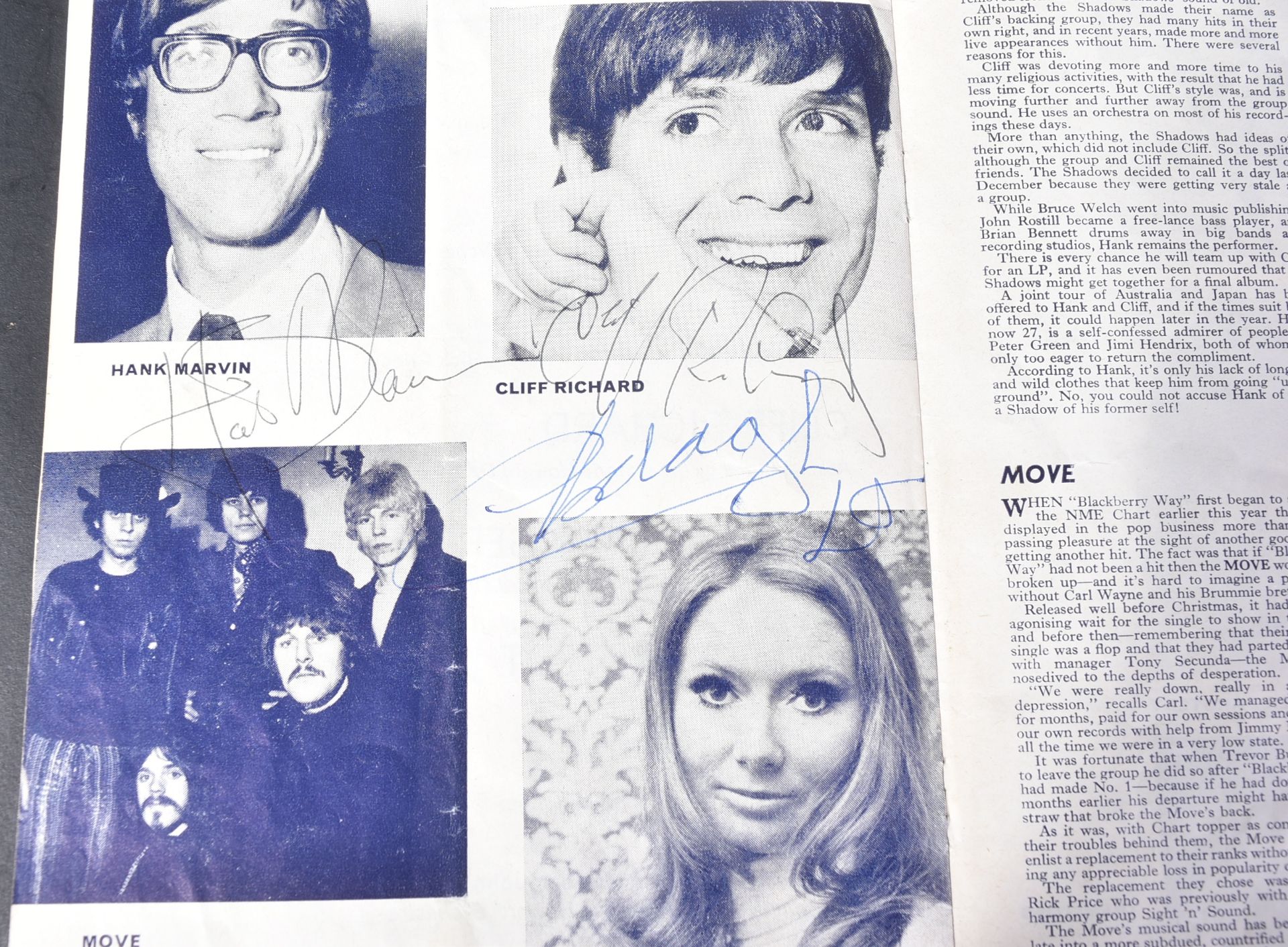 NME POLL-WINNERS ALL-STAR CONCERT 1968 - SIGNED PROGRAMME - Image 3 of 5