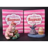 ROBERT HARROP - BAGPUSS - COLLECTION OF FOUR FIGURINES