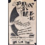 ROXY MUSIC - ORIGINAL GIG FLYER NEELD HALL CHIPPENHAM 1972