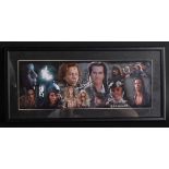 WILLOW (1988) - WARWICK DAVIS & JEAN MARSH - AUTOGRAPHED PRINT