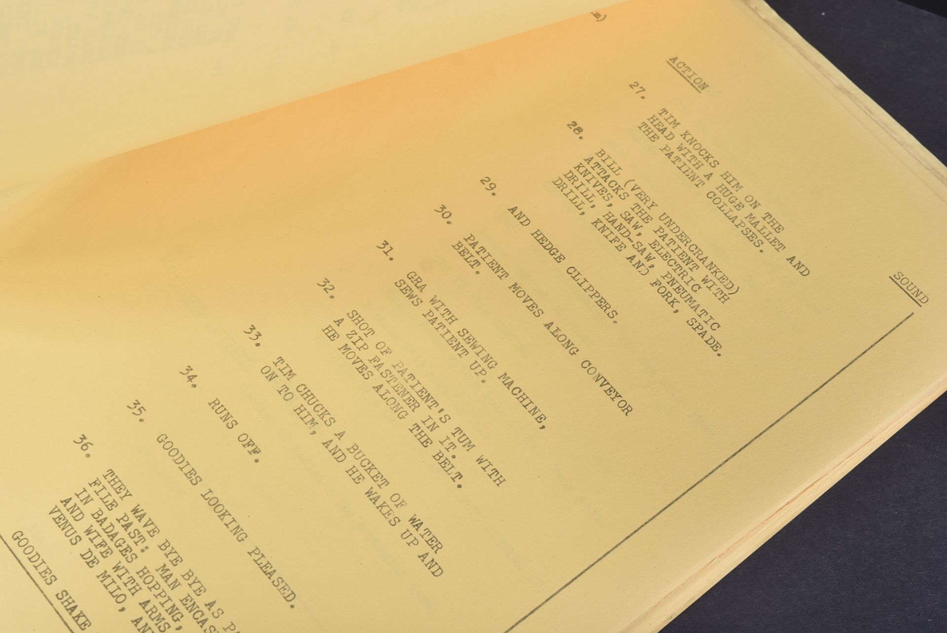 THE GOODIES (BBC 1970-1982) – ORIGINAL CAMERA SCRIPT - Image 5 of 8