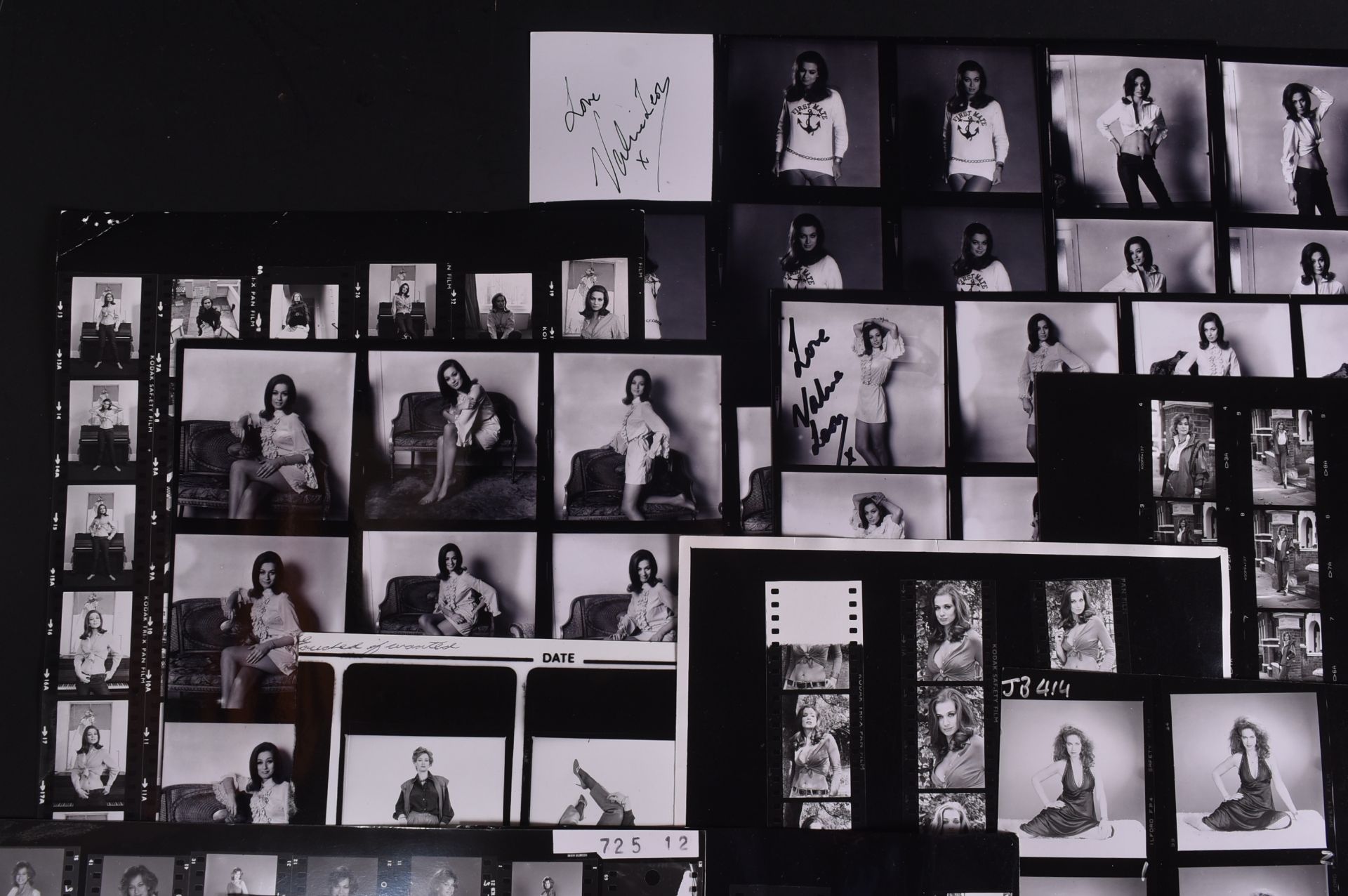 VALERIE LEON COLLECTION - COLLECTION OF MODELLING CONTACT SHEETS - Bild 3 aus 6
