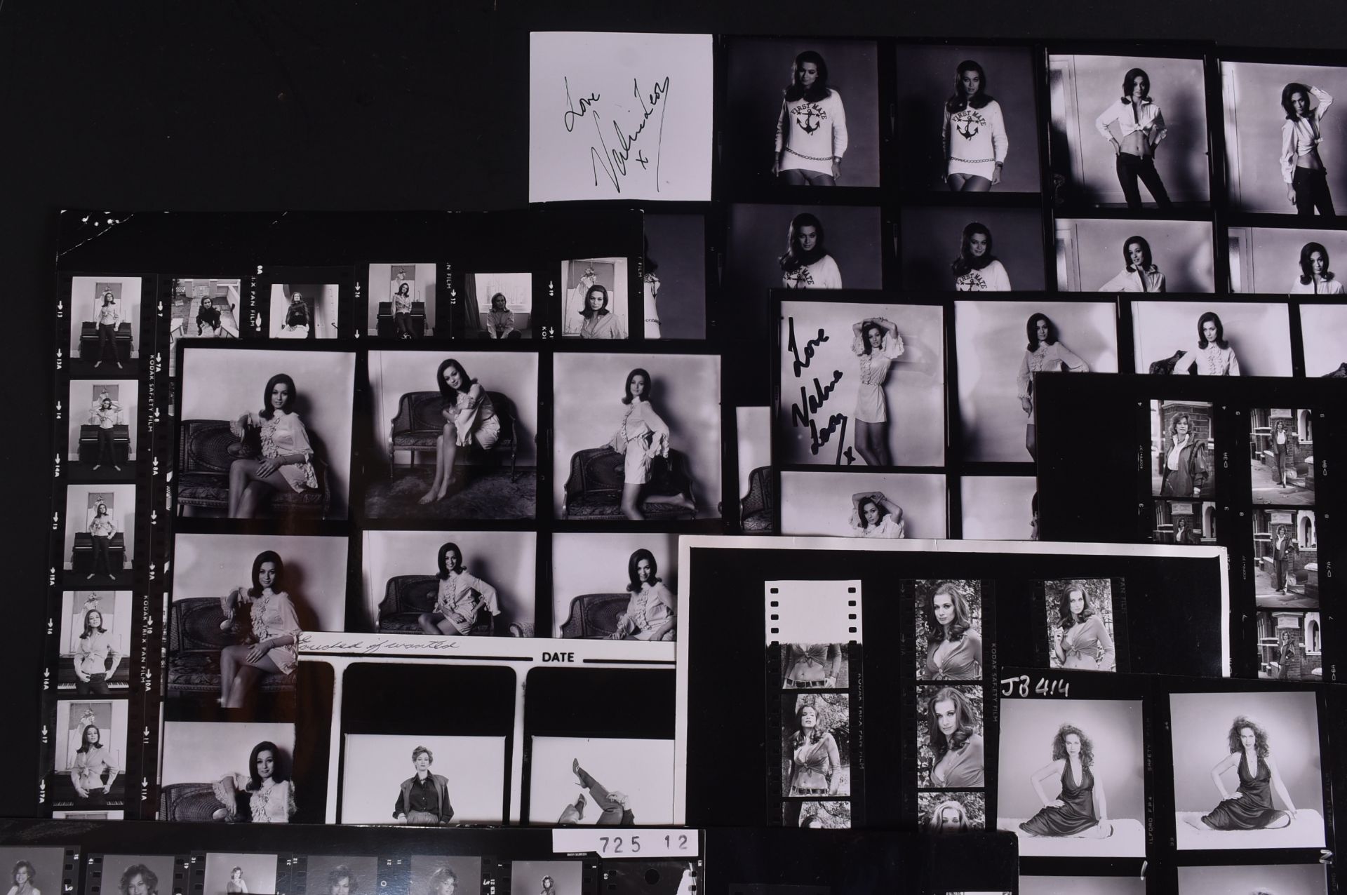 VALERIE LEON COLLECTION - COLLECTION OF MODELLING CONTACT SHEETS - Image 3 of 6