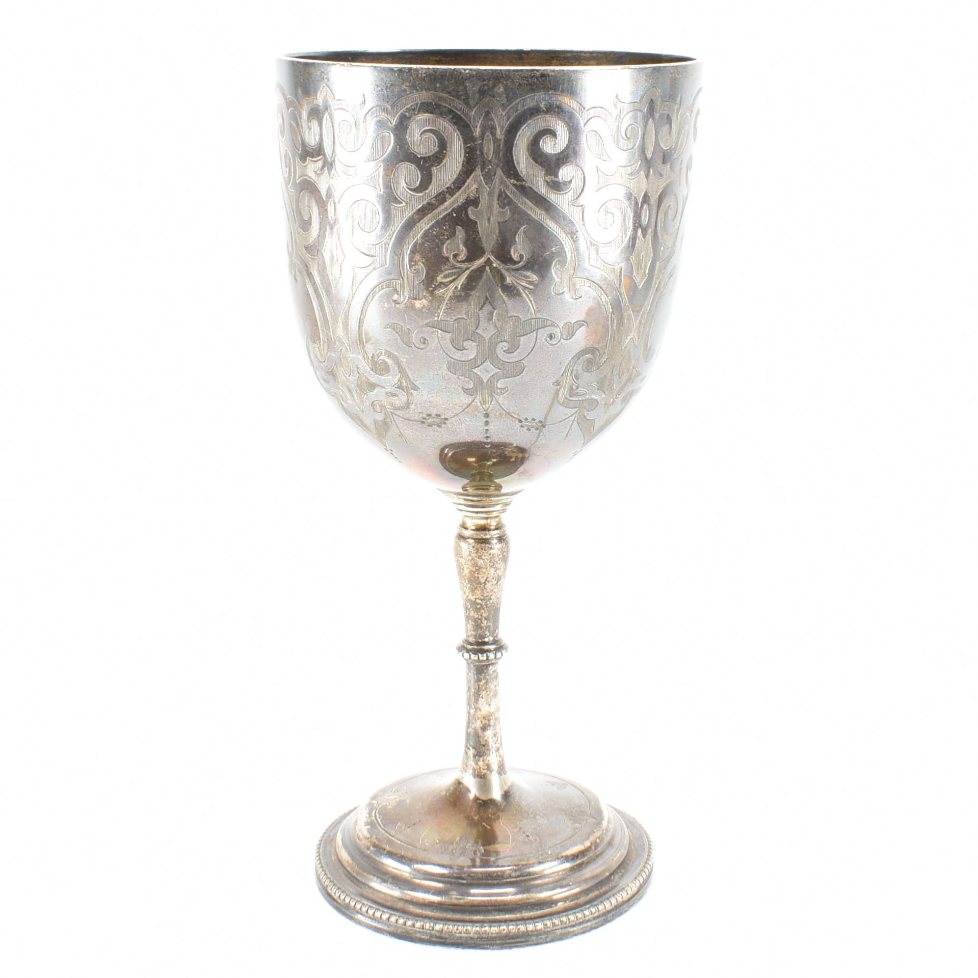 VICTORIAN HALLMARKED SILVER GOBLET