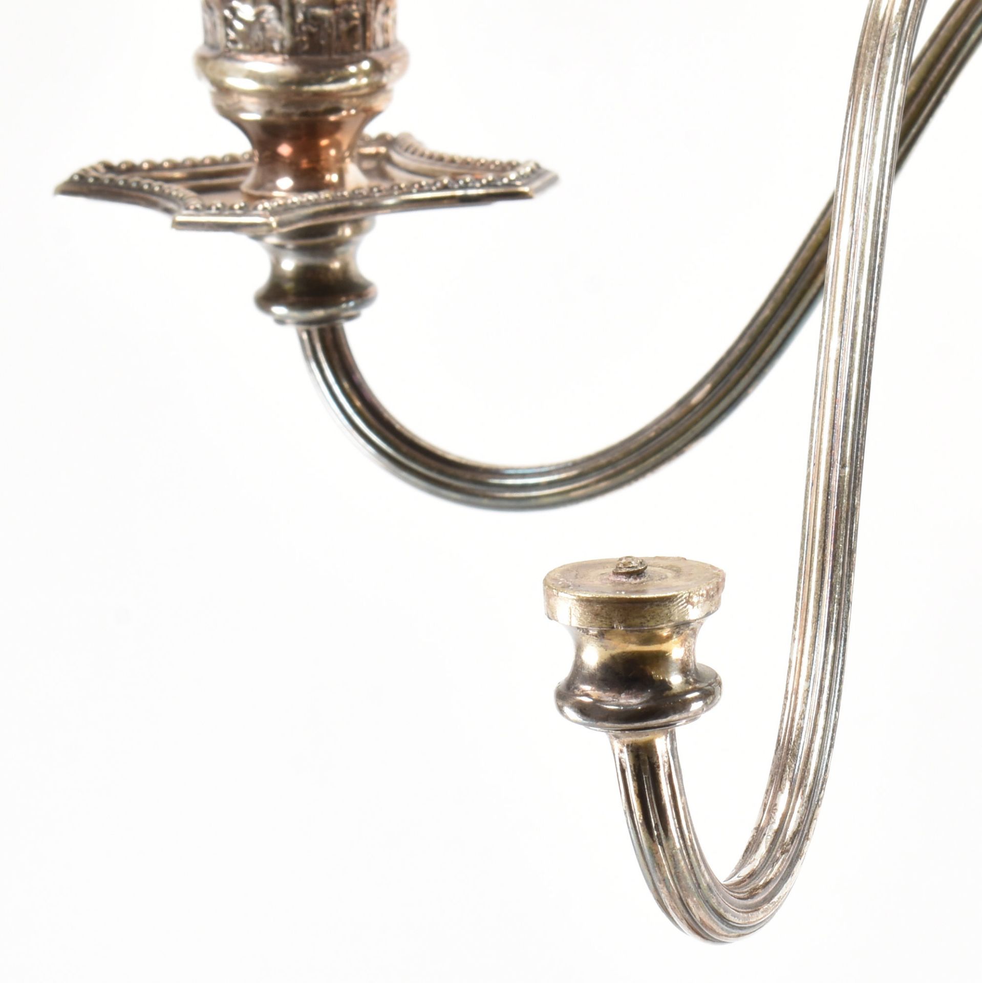 1920S NEO CLASSICAL SILVER HALLMARKED CANDELABRA - Image 3 of 8