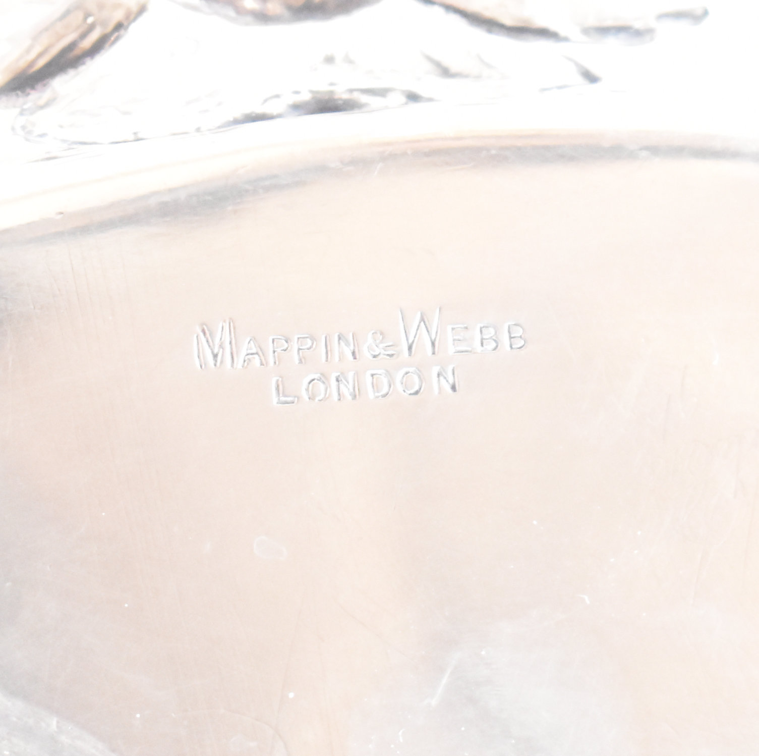 MAPPIN & WEBB ART NOUVEAU SILVER HALLMARKED TRAY - Image 5 of 5