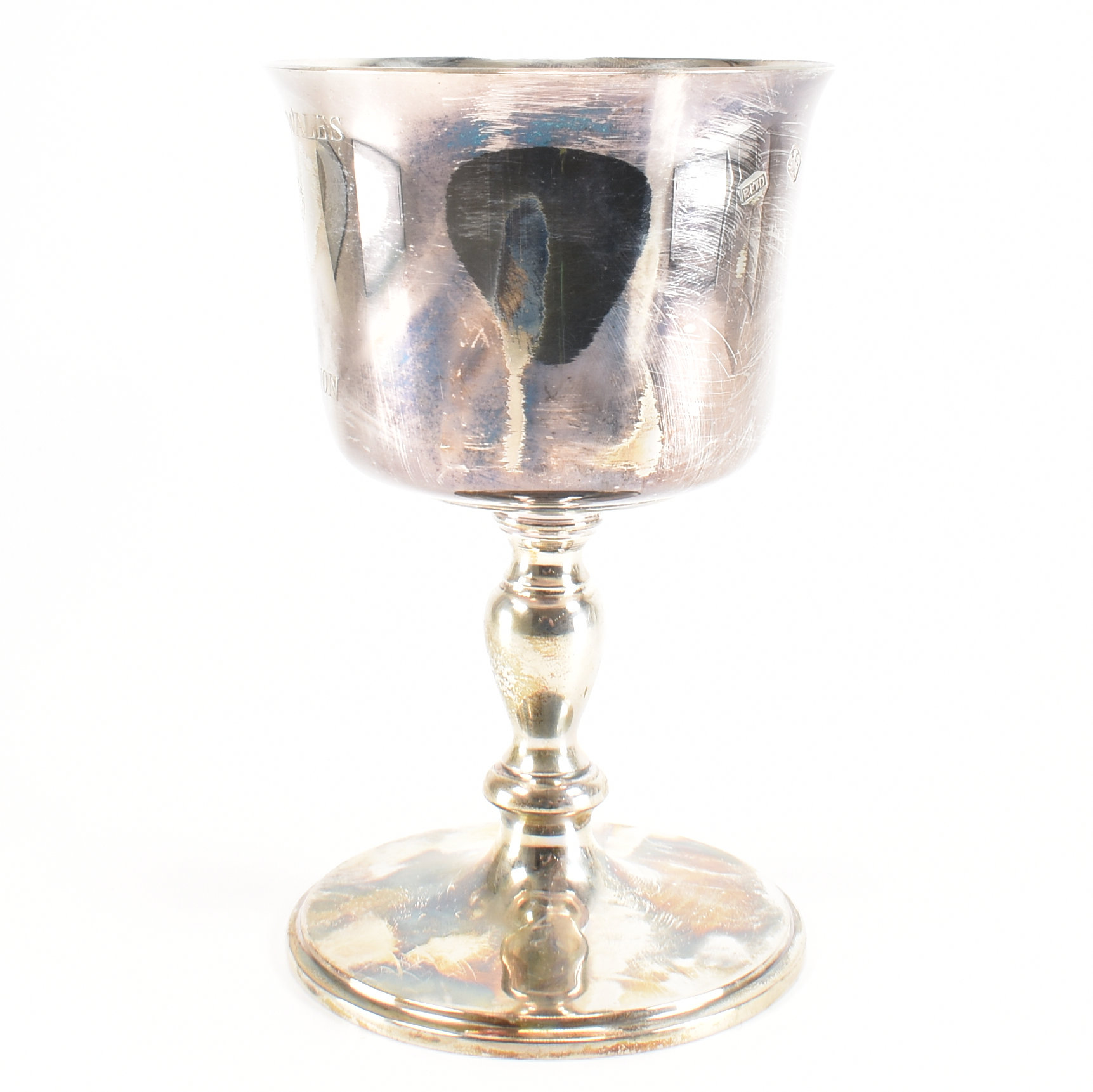 SILVER HRH PRINCE WALES INVESTITURE GOBLET 1969 CASED - Image 2 of 7