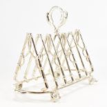 HUNTING INTEREST SILVER PLATED TOAST RACK